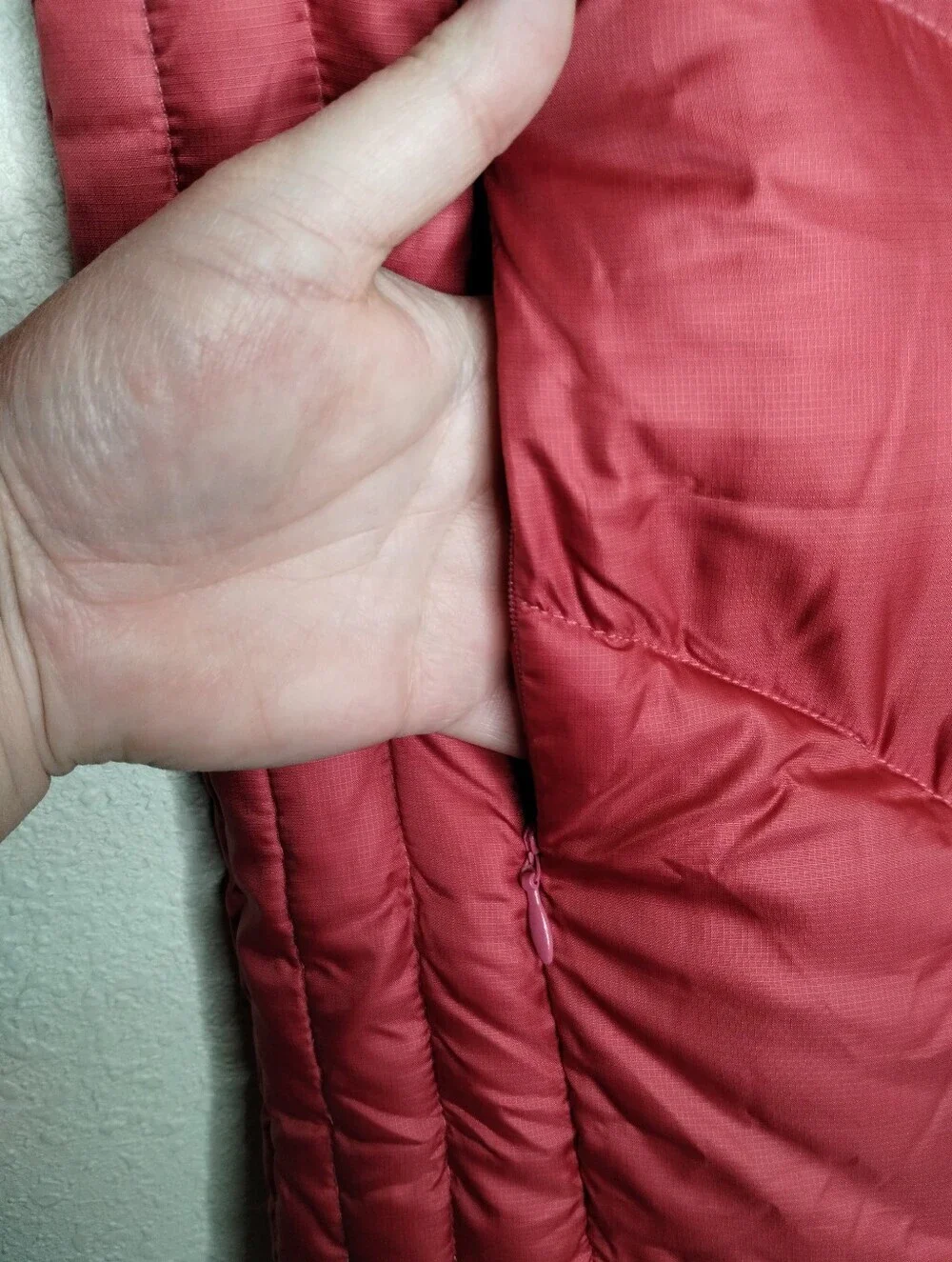 Lafuma zipper button